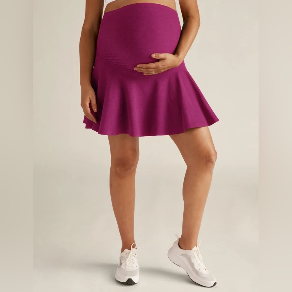 beyond yoga beyond the bump hot shot circle skirt